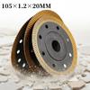 1PC Diamond Cutting Disc 105MM Sturdy Thin Diamond Saw Disc Rapid Cutting Durable Angle Grinder Cutting Disc Tiles Marble Etc
