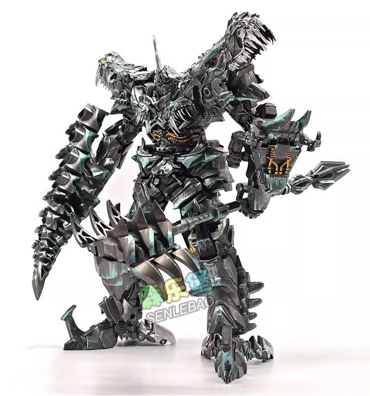 Baiwei Tw1034 23Cm Grimlock Dinosaur Action Figurine Grimlock Deformable Toys Robot Collection Dragon Robots Kids Birthday Gifts