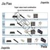 Extra Large Outdoor Automatic Cleaning Chicken & Duck Coop with Folding Rabbit Enclosure