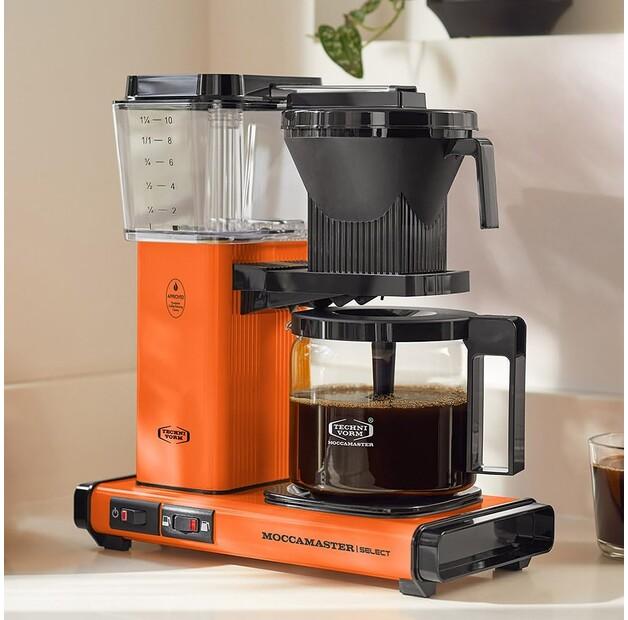 Кофеварка Technivorm Moccamaster KBG Select оранжевые (53986)