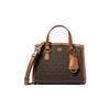 Chantal S23 Presbyopia Artificial Leather Tote Bag Tote Bag Shopping Bag Crossbody Shoulder Handbag Mini Women's Dark Brown/Acorn Brown