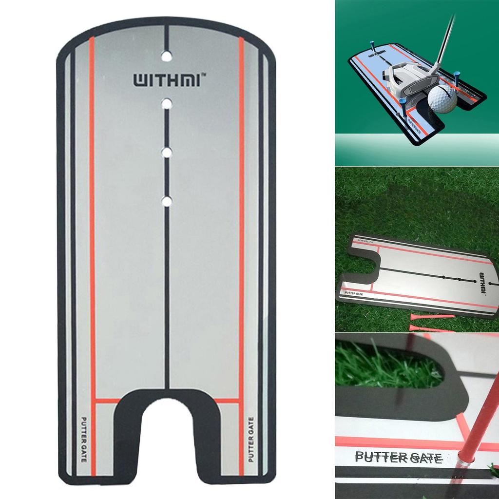 Golf Putting Eyeline Spiegel Ausrichtung Trainingshilfe Putter Schwunglinie Trainer