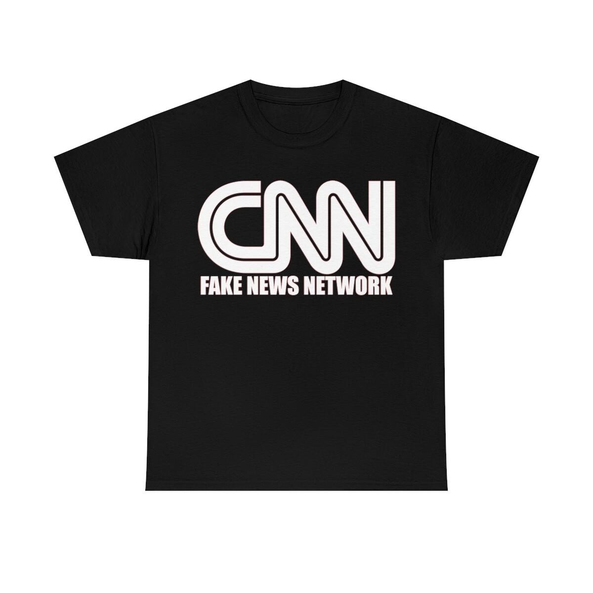 CNN Fake News Network Unisex Heavy Cotton Tee S