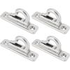4pcs Marine Fending Hooks 304 Stainless Steel Boat Fender Hooks Marine Hooks Boat Hooks Spring Hooks For Boats Trailers, 70x17mm