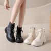 Women’s Winter Snow Boots Casual Short Boots for Girl Booties Black Warm Ankle Boots with Fur Plus Size