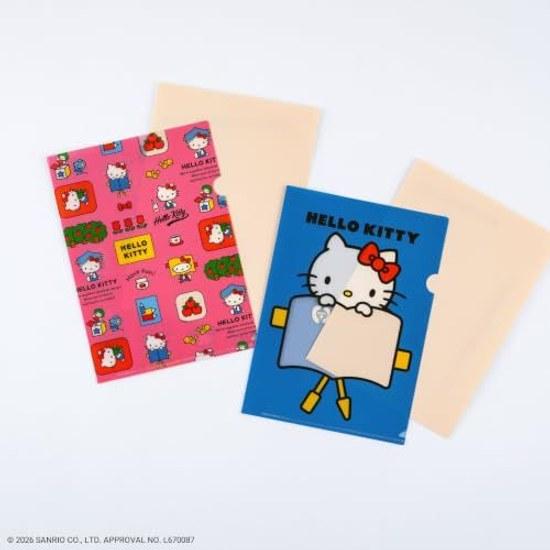Hobonichi Techo HELLO KITTY Clear File Cousin Size (Set 2)