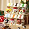 Christmas Merry Building Blocks Assembly Toy Santa Claus Cartoon Xmas Gifts