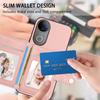 For vivo V50e 5G/vivo V50 5G Case RFID Blocking Card Holder Kickstand TPU+PU Leather Phone Back Cover