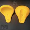 Seesaw Seat, Playground Accessories, Openair Exercise Equipment, Sturdy Plastic Yellow Seat 2pcs