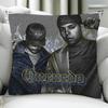 Rapper QQuevedo cushion cover Birthday Anniversary Gifts Double Sided Printed Zipper Cushion Cover Soft Skin Bedding