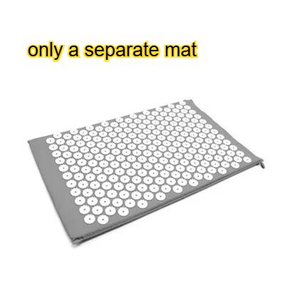 Acupressure Mat Massage Mat Pillow Set Applicator for Neck Foot Yoga Mat with Needle Back Cushion