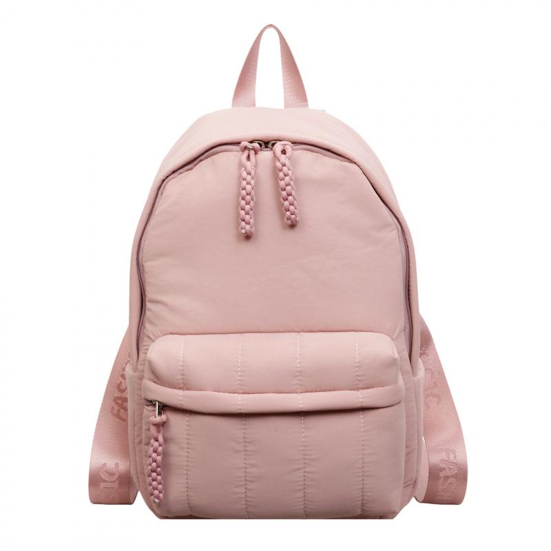 Large-capacity casual backpack for women2026New winter school backpack for students commuting to class and traveling