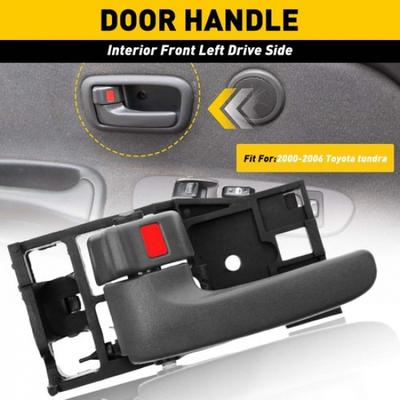 Front Left Driver Interior Door Side Handle Gray For 2000-2006 Toyota Tundra EXV