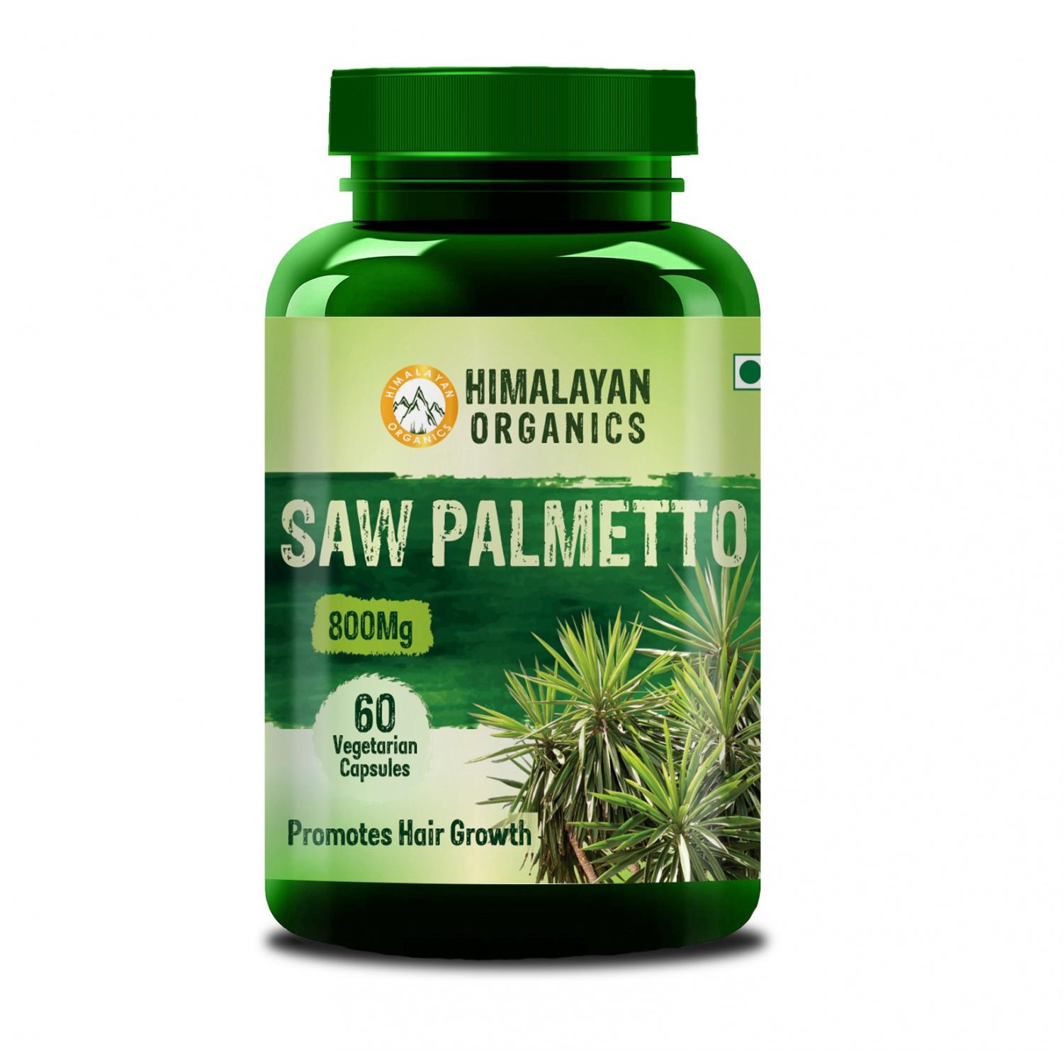 

З Пальметто (60 кап, 800 мг), Saw Palmetto, Himalayan Organics 31.875