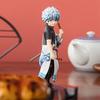 13CM Adokenette GINTAMA Sakata Gintoki&Katsura Kotarou Figure Anime Peripheral Action Model Desktop Decorative Toy Collect Gift