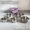 Stainless Steel 10-Piece Cookware Set: Thickened Milk and Soup Pots, Ideal Gift