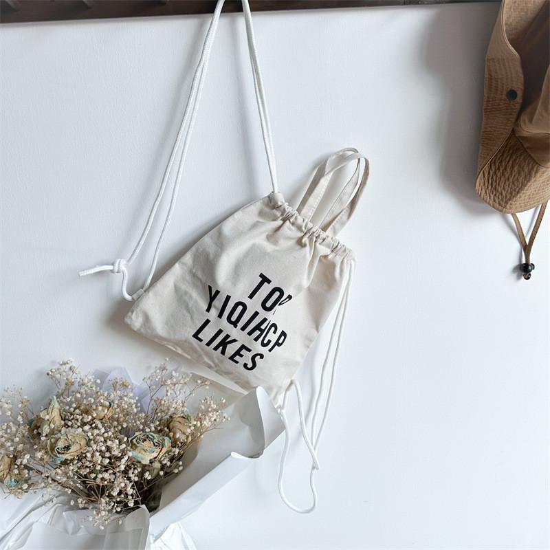 Stylish Korean Inspired Mini Backpack For Kids With Lightweight Canvas Material And Checkered Design For School And Outings