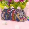 5pcs DIY Diamond Painting Keychain Full Drill Love Resin Bag Pendant Decoration
