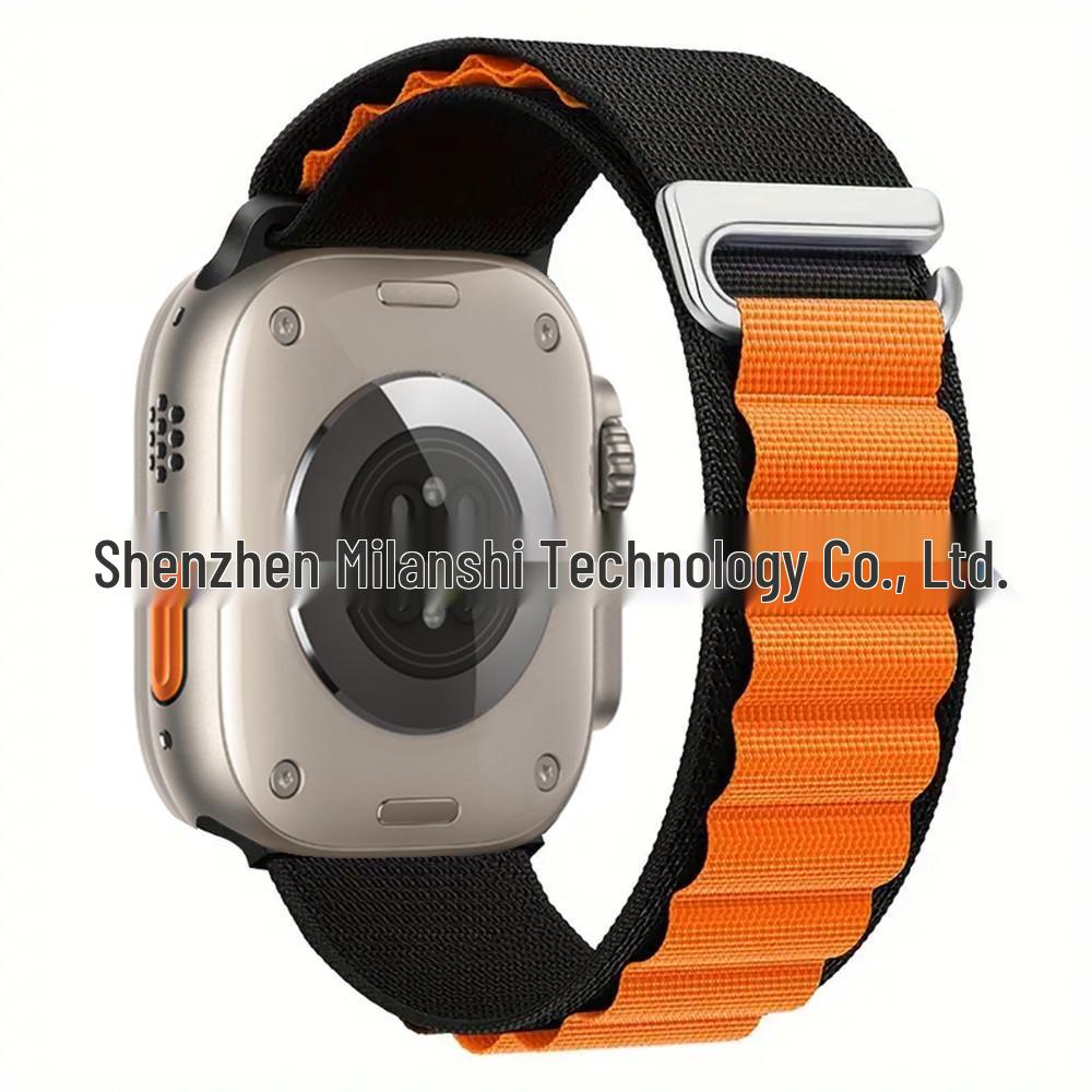 

49mm Nylon Loop Band for Apple Watch Series 6, 7, 8, 9, SE, Ultra 2, Alpine 42-49mm