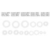 250PCS Nylon Flat Washer Water Pipe Leakproof Sealing Gasket Assortment Kit