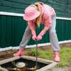Wasserzähler-Schlüssel T-förmig Anti-Rutsch Ventil-Schlüssel Sanitärventil-Schlüssel für Sanitärinstallation Bewässerung Außenhof Garten Rasen