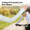 Pure Color Sun Protections Ice Sleeves For Outdoor Cycling UV Protections Arm Sleeve Breathable Cooling Summer Sports Use