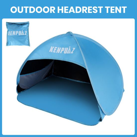 Portable Sun Shade Camping Head Tent Beach Sun Shelter Sun Protection UV-proof Easy To Install Headrest Sunshade Canopy