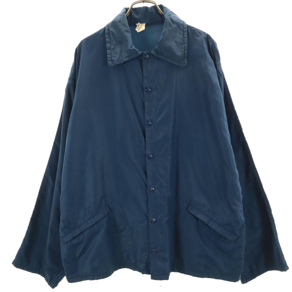 

RUSSELL ATHLETIC 70s Vintage USA made gold tag Nylon jacket Coach jacket Men s Used