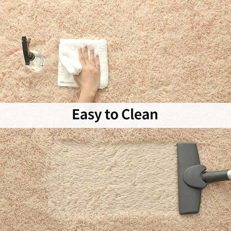 Dywan Shag do Salonu Jedwab Wełna Dywan Dom Sypialnia Łóżko Mata na Całą Podłogę Nordycka Sofa Mata Antypoślizgowa Prosty Styl Pluszowa Poduszka