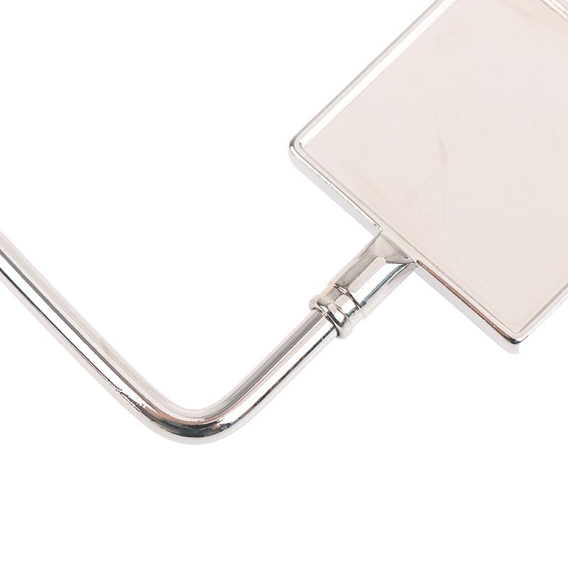 1 st Fyrkantig Metallhängare Krok Hållare Vikbar Väska Handväska Krok Bärbar Bordskrok