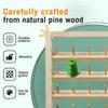 Wooden Sewing Thread Holder Storage Box 48/54 Spool Yarn Holder Home Embroidery Folding Frame Multiple Size Sewing Rack Organize