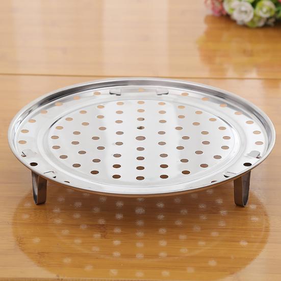 Stainless Steel Steamer Rack Insert Stock Pot Steaming Tray Stand Cookware