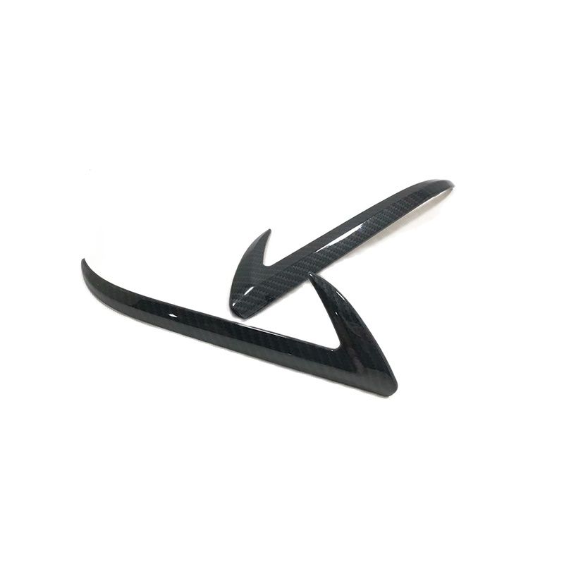 ABS Carbon Für Toyota Prius 2016 17 18 19 Auto Seite Tür Rück Tuning spiegel dekoration streifen Abdeckung Trim zubehör