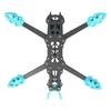 FPV Racing Drone Frame Professional 225mm Wheelbase Carbon Fiber Quadcopter Frame for RC Drone Accessories Blue