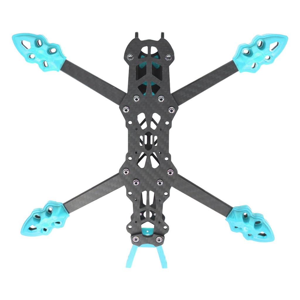 FPV Racing Drone Frame Professional 225mm Wheelbase Carbon Fiber Quadcopter Frame for RC Drone Accessories Blue