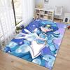 Cute cartoon theme Sailor Moon Tsukino Usagi cartoon rug Multifunctional household anti-slip decorative door mat, outdoor floor mat, and carpet Y14
