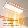 Shenhua Integrated Bathroom Ceiling Heater Fan with Dual Warmth, Lighting, and Exhaust Features