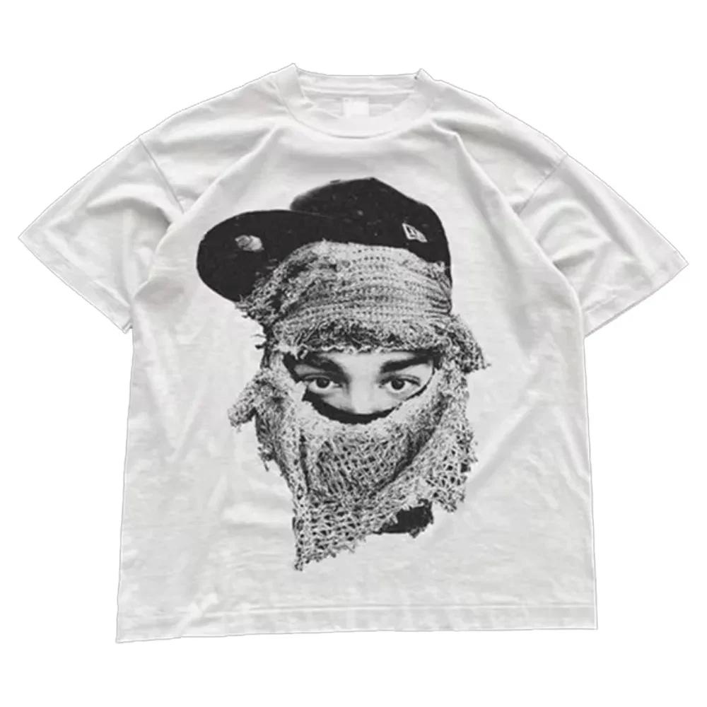 

American YYAT HIP HOP Graphic TEE S-5XL Vintage Graphic T-Shirt Summer New Vintage Fashion Men and Women Streetwear 4XL