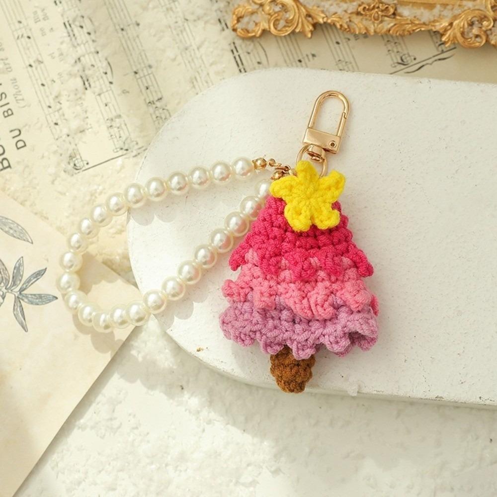Exquisite Christmas Gift Keychain Cartoon Christmas Small Gift  Photographic Props