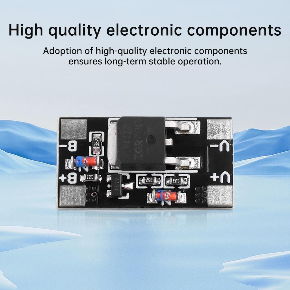 Ideal Diode Module Battery Capacitor Reverse Connection Protection Board Anti Reverse Connection Module 3V-28V 12A