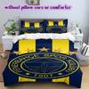Calcio Fenerbahçe S.K Fantasia Set Copripiumino Trapuntato Copripiumino Federa Decorazione per la Casa Regalo di Compleanno (1 * copripiumino + 2 * federa, senza nucleo)