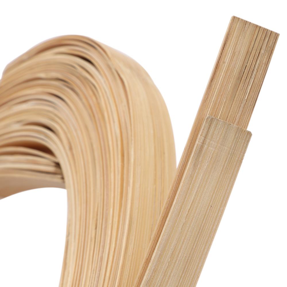 7pcs Flat Cane Reed Strips 0.6 Inch Flat Cane Reed Strips Natural Bamboo Wide Strips  DIY Crafts
