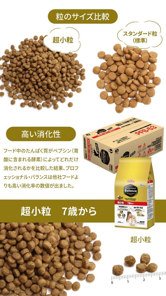 Pet Line Probara Professional Balance Super Small 7 years old and up x 12 4.8kg (400g bags)
