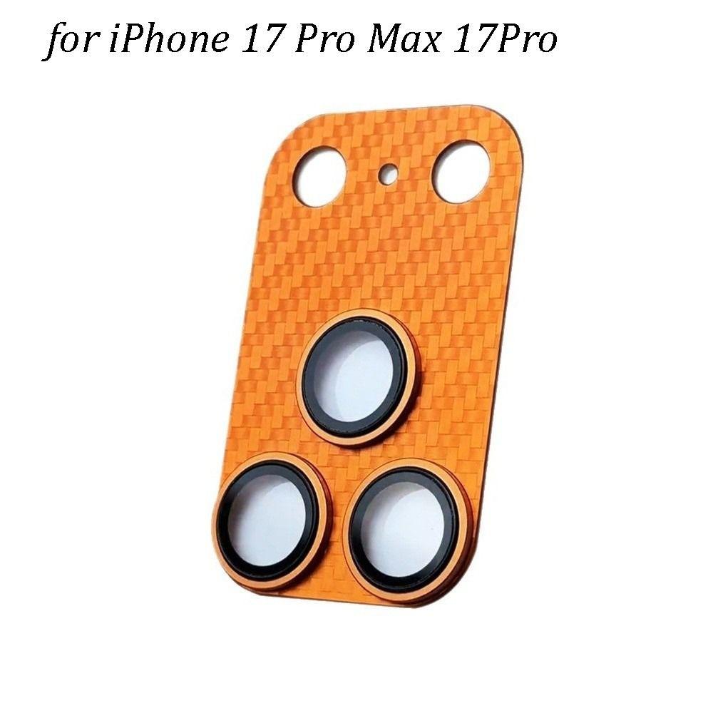 Metal Tempered Glass Camera Lens Cover for iPhone 17Pro/17 Pro Max Phone Accessories