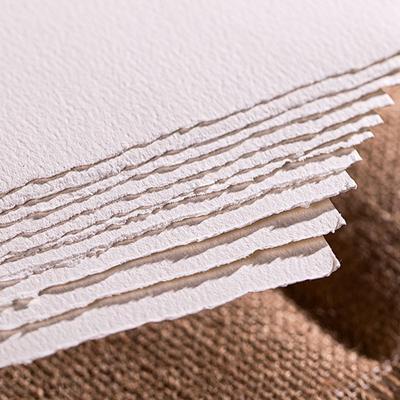 10pcs New Cotton Watercolor Paper A4/A5/A6 Hand-torn Edges Drawing Paper Medium-texture Sketch Paper Art Supplies