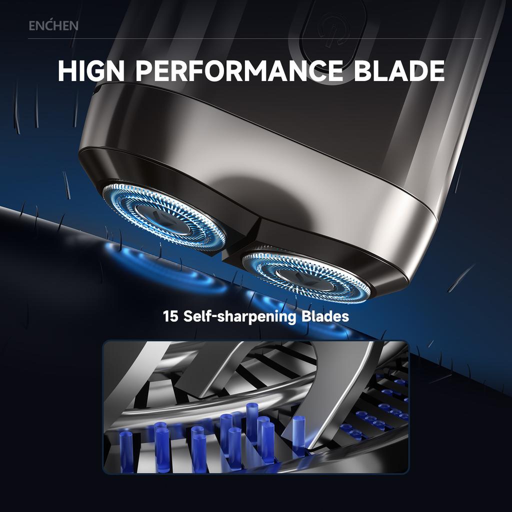 Xiaomi ENCHEN Mini 6 Beard Trimmer Mini Shaver Face Razor Waterproof Shaving Machine Shaver