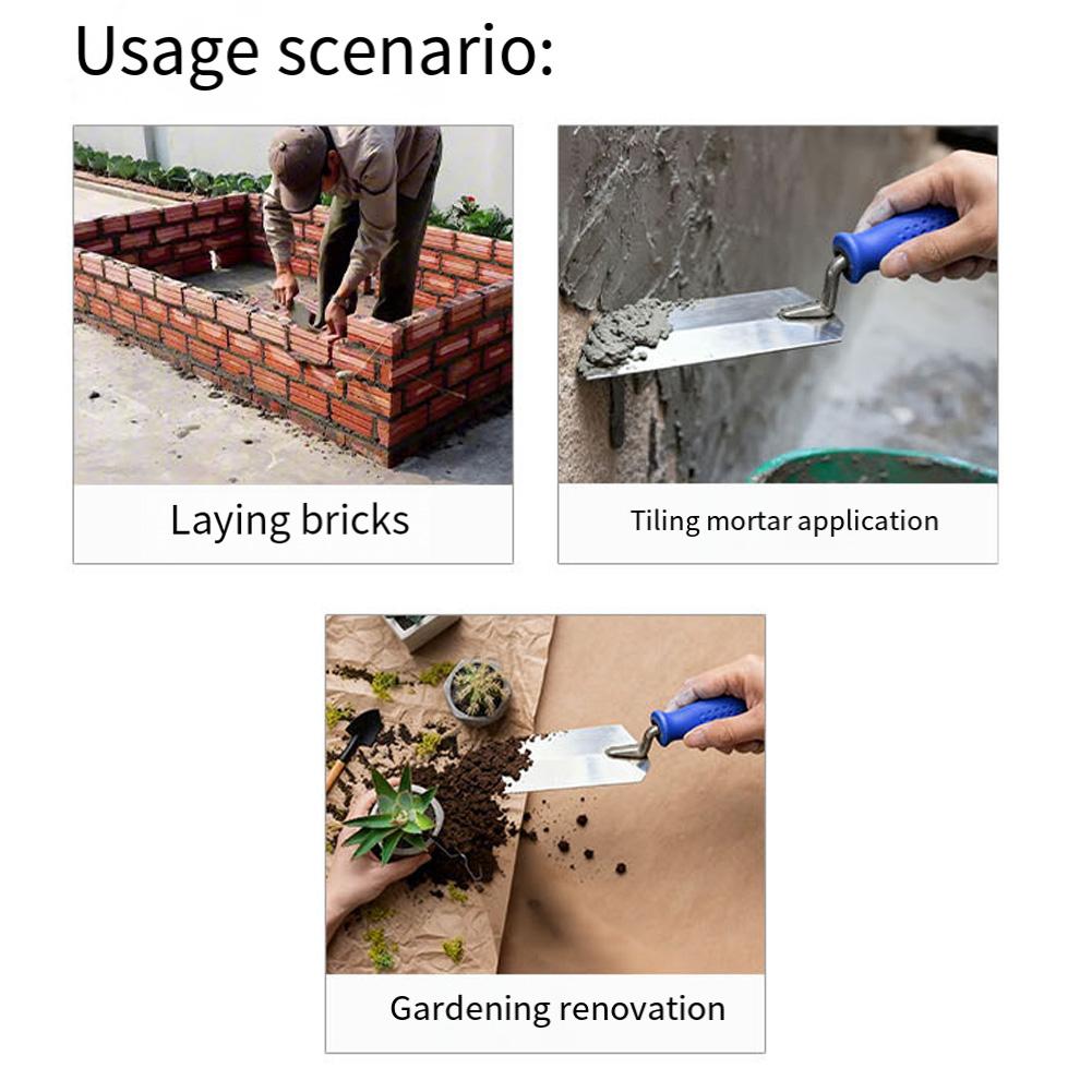 3Pcs Ergonomic Plastering Knifes Set For Effortless Garden Renovation Mixed Art Oil Painting Scraper Set Hand Tool