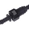 Car Fuel Line Coupler Hose Quick Release Connector Coupler Id6 7.89 Nylon Oil Pipe Adapter Straight Fuel Line Quick Connector