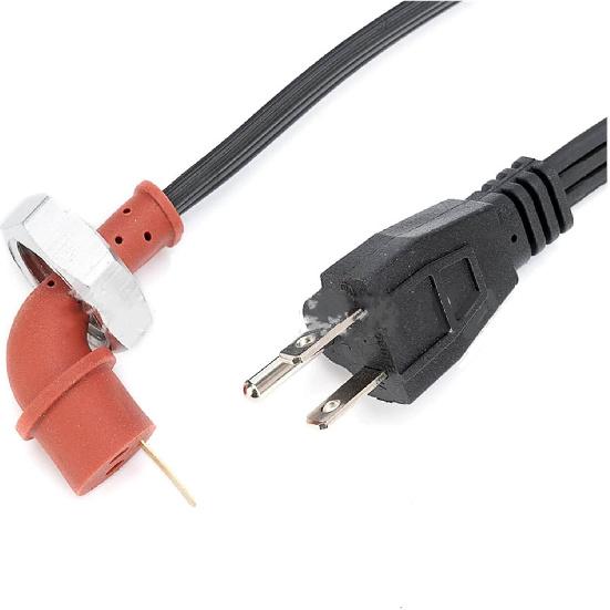 120V Block Heater Cord 251919, for Dodge Ram 2500 3500 Cummins 1989-Current 5.9 L /2007-Current 6.7 L, for 95-16 Ford 6.0 6.4 7.3 Powerstroke, Engine
