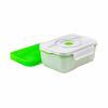 Official FOSA Square Vacuum Container (Large), 1.48L Capacity, Microwave Safe, Keeps Vacuum-Sealed Food Fresh for Longer, Easy To Use, Airtight, Airti